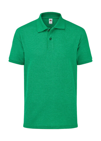 Fruit of the Loom Kids` 65/35 Polo, White, 104 (3-4) bedrucken, Art.-Nr. 588010003