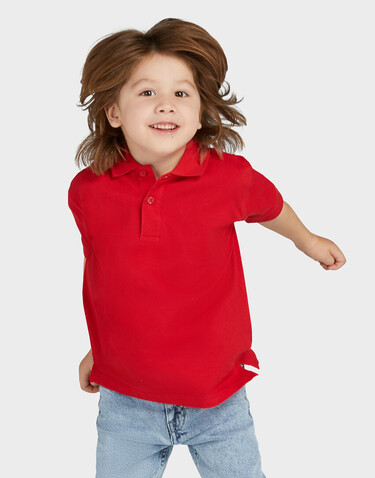 SG Cotton Polo Kids, White, 104 (3-4/S) bedrucken, Art.-Nr. 588520003