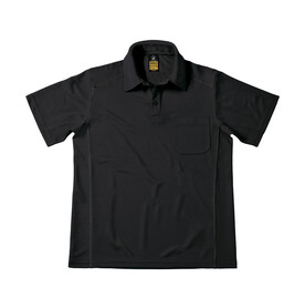 B &amp;amp; C Coolpower Pocket Polo, Black, S bedrucken, Art.-Nr. 592421013