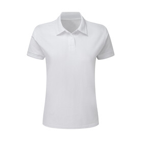 SG Poly Cotton Polo Women, White, XS bedrucken, Art.-Nr. 593520002 SG Poly Cotton Polo Women, White, XS bedrucken, Art.-Nr. 593520002