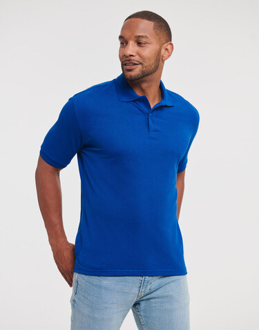 Russell Europe Hardwearing Polo - up to 4XL, White, XS bedrucken, Art.-Nr. 599000002