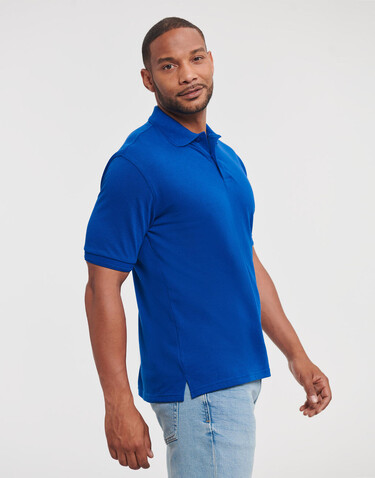 Russell Europe Hardwearing Polo - up to 4XL, White, XS bedrucken, Art.-Nr. 599000002