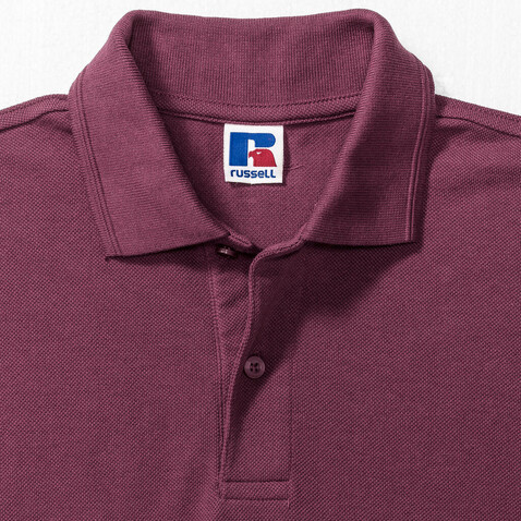 Russell Europe Hardwearing Polo - up to 4XL, White, XS bedrucken, Art.-Nr. 599000002