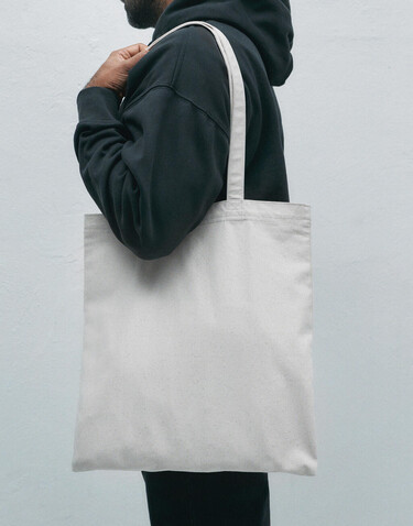 True Blanks Cotton Canvas Tote, Natural White, One Size bedrucken, Art.-Nr. 600410020