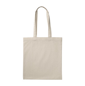 True Blanks Cotton Canvas Tote, Natural White, One Size bedrucken, Art.-Nr. 600410020