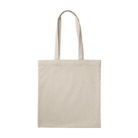 True Blanks Cotton Canvas Tote, Natural White, One Size bedrucken, Art.-Nr. 600410020