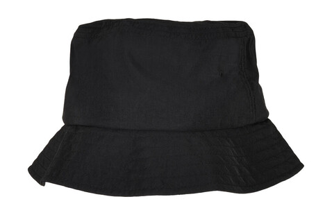Flexfit Water Repellent Bucket Hat, Black, One Size bedrucken, Art.-Nr. 601681010