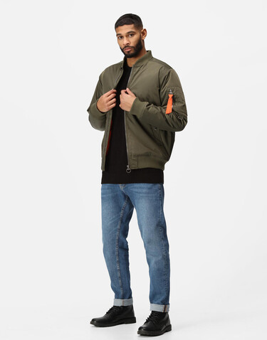 Regatta Pro Pilot Jacket, Black, S bedrucken, Art.-Nr. 602171013