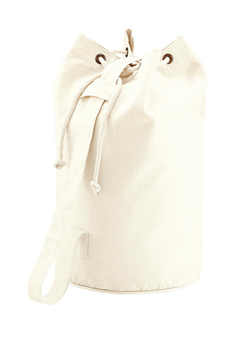 Quadra Canvas Duffle, Natural, One Size bedrucken, Art.-Nr. 602300080