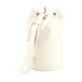 Quadra Canvas Duffle, Natural, One Size bedrucken, Art.-Nr. 602300080