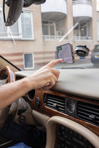 Terra 360 Universal-Handyhalter aus RCS rec. Kunststoff schwarz, grau bedrucken, Art.-Nr. P301.5201 Terra 360 Universal-Handyhalter aus RCS rec. Kunststoff schwarz, grau bedrucken, Art.-Nr. P301.5201