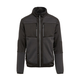 Regatta E-Volve Stretch Hybrid Midlayer Jacket, Ash/Black, XS bedrucken, Art.-Nr. 605171592