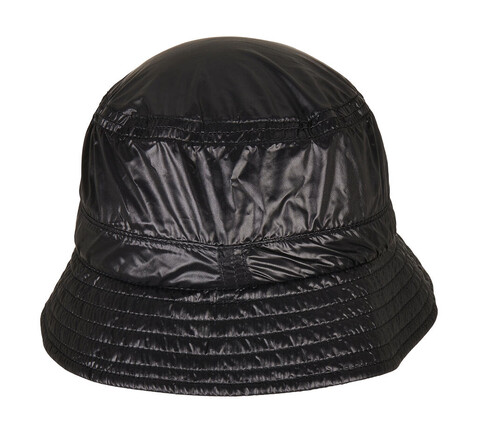 Flexfit Light Nylon Bucket Hat, Black, One Size bedrucken, Art.-Nr. 605681010