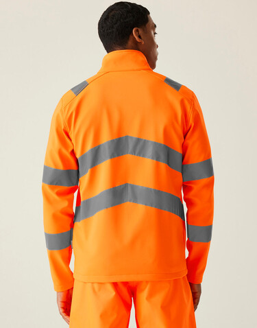 Regatta Pro Hi-Vis Ablaze Softshell, Orange, S bedrucken, Art.-Nr. 606174121