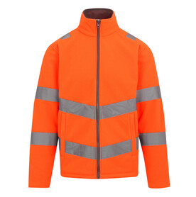Regatta Pro Hi-Vis Thor Fleece, Orange, S bedrucken, Art.-Nr. 607174121
