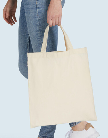 SG ACCESSORIES - BAGS Organic Cotton Shopper SH, Snowwhite, One Size bedrucken, Art.-Nr. 607570000