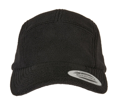 Flexfit Polar Fleece Jockey Cap, Black, One Size bedrucken, Art.-Nr. 609681010