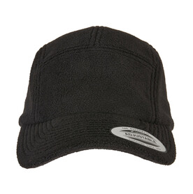Flexfit Polar Fleece Jockey Cap, Black, One Size bedrucken, Art.-Nr. 609681010
