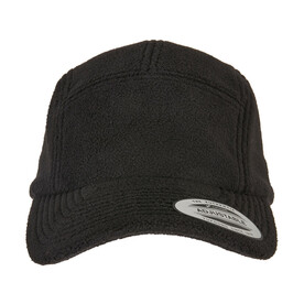 Flexfit Polar Fleece Jockey Cap, Black, One Size bedrucken, Art.-Nr. 609681010
