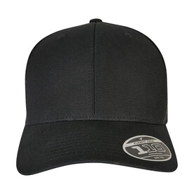 Flexfit 110 Structured Canvas Trucker, Black, One Size bedrucken, Art.-Nr. 610681010