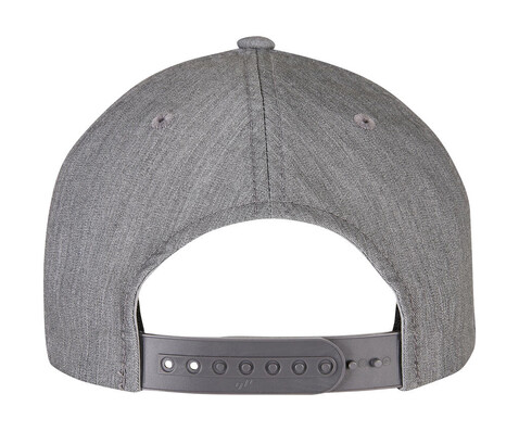 Flexfit 110 Melange Mix Cap, Dark Grey/Black, One Size bedrucken, Art.-Nr. 611681780