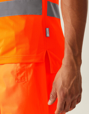 Regatta Pro Hi-Vis T-Shirt, Yellow, XL bedrucken, Art.-Nr. 612176014
