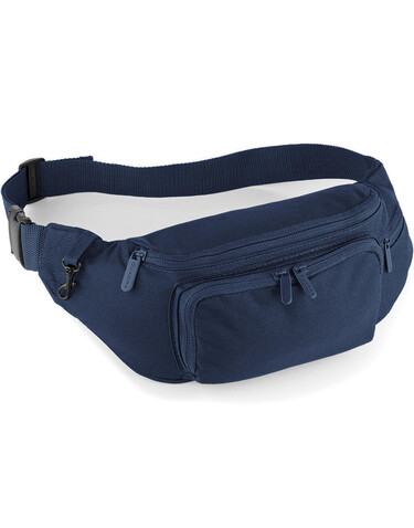 Quadra Deluxe Belt Bag, Black, One Size bedrucken, Art.-Nr. 612301010