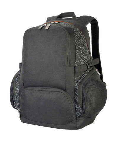 Shugon London Backpack, Black, One Size bedrucken, Art.-Nr. 614381010