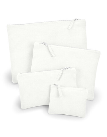 Westford Mill Canvas Accessory Pouch, Off White, M bedrucken, Art.-Nr. 615280024 Westford Mill Canvas Accessory Pouch, Off White, M bedrucken, Art.-Nr. 615280024