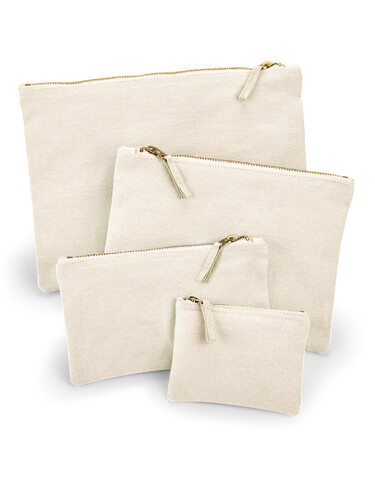 Westford Mill Canvas Accessory Pouch, Natural, M bedrucken, Art.-Nr. 615280084 Westford Mill Canvas Accessory Pouch, Natural, M bedrucken, Art.-Nr. 615280084