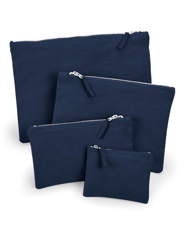 Westford Mill Canvas Accessory Pouch, Navy, M bedrucken, Art.-Nr. 615282004