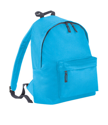 Bag Base Junior Fashion Backpack, Surf Blue/Graphite Grey, One Size bedrucken, Art.-Nr. 615293220