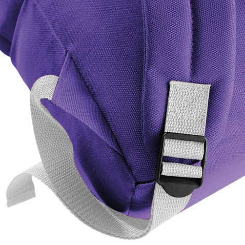 Bag Base Junior Fashion Backpack, Purple/Light Grey, One Size bedrucken, Art.-Nr. 615293670