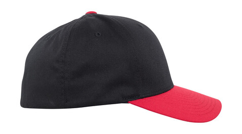 Flexfit Flexfit Wooly Combed 2-Tone, Black/Red, S/M bedrucken, Art.-Nr. 616681541
