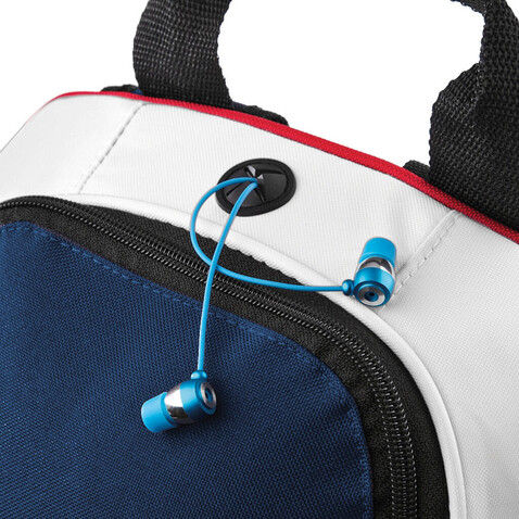 Bag Base Teamwear Backpack, French Navy/White, One Size bedrucken, Art.-Nr. 617292500