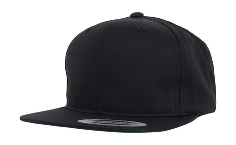 Flexfit Pro-Style Twill Snapback Youth Cap, Black, J (Ages 2-6) bedrucken, Art.-Nr. 618681011