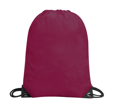 Shugon Stafford Drawstring Tote, Burgundy, One Size bedrucken, Art.-Nr. 619384480