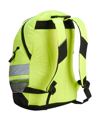 Shugon Hi-Vis Backpack, Hi-Vis Orange/Black, One Size bedrucken, Art.-Nr. 621384650
