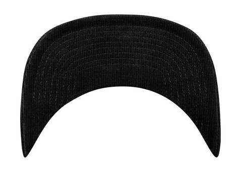 Flexfit Corduroy Retro Trucker, Black, One Size bedrucken, Art.-Nr. 622681010