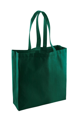 Westford Mill Fairtrade Cotton Classic Shopper, Bottle Green, One Size bedrucken, Art.-Nr. 623285400