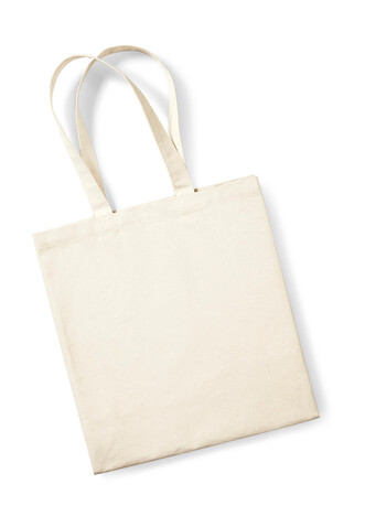 Westford Mill Fairtrade Cotton Classic Shopper, Natural, One Size bedrucken, Art.-Nr. 623280080