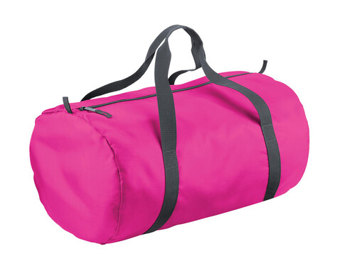 Bag Base Packaway Barrel Bag, Fuchsia, One Size bedrucken, Art.-Nr. 623294390