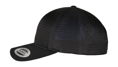 Flexfit 360° Omnimesh Cap, Black, One Size bedrucken, Art.-Nr. 625681010