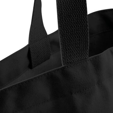 Westford Mill EarthAware™ Organic Marina Tote, Black, One Size bedrucken, Art.-Nr. 626281010