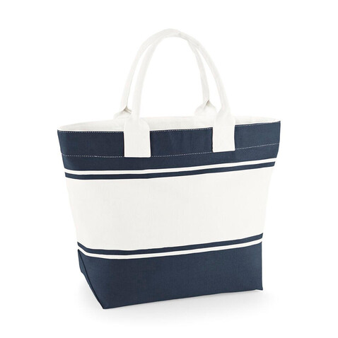 Quadra Canvas Deck Bag, Navy/Off White, One Size bedrucken, Art.-Nr. 626302710