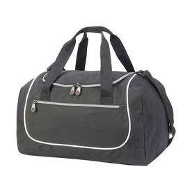 Shugon Rhodes Sports Holdall, Black/White, One Size bedrucken, Art.-Nr. 627381500 Shugon Rhodes Sports Holdall, Black/White, One Size bedrucken, Art.-Nr. 627381500