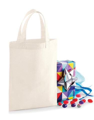 Westford Mill Cotton Party Bag for Life, White, One Size bedrucken, Art.-Nr. 628280000