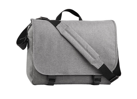 Bag Base Two-Tone Digital Messenger, Grey Marl, One Size bedrucken, Art.-Nr. 628291280