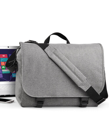 Bag Base Two-Tone Digital Messenger, Anthracite, One Size bedrucken, Art.-Nr. 628291400