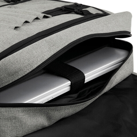 Bag Base Two-Tone Digital Messenger, Grey Marl, One Size bedrucken, Art.-Nr. 628291280